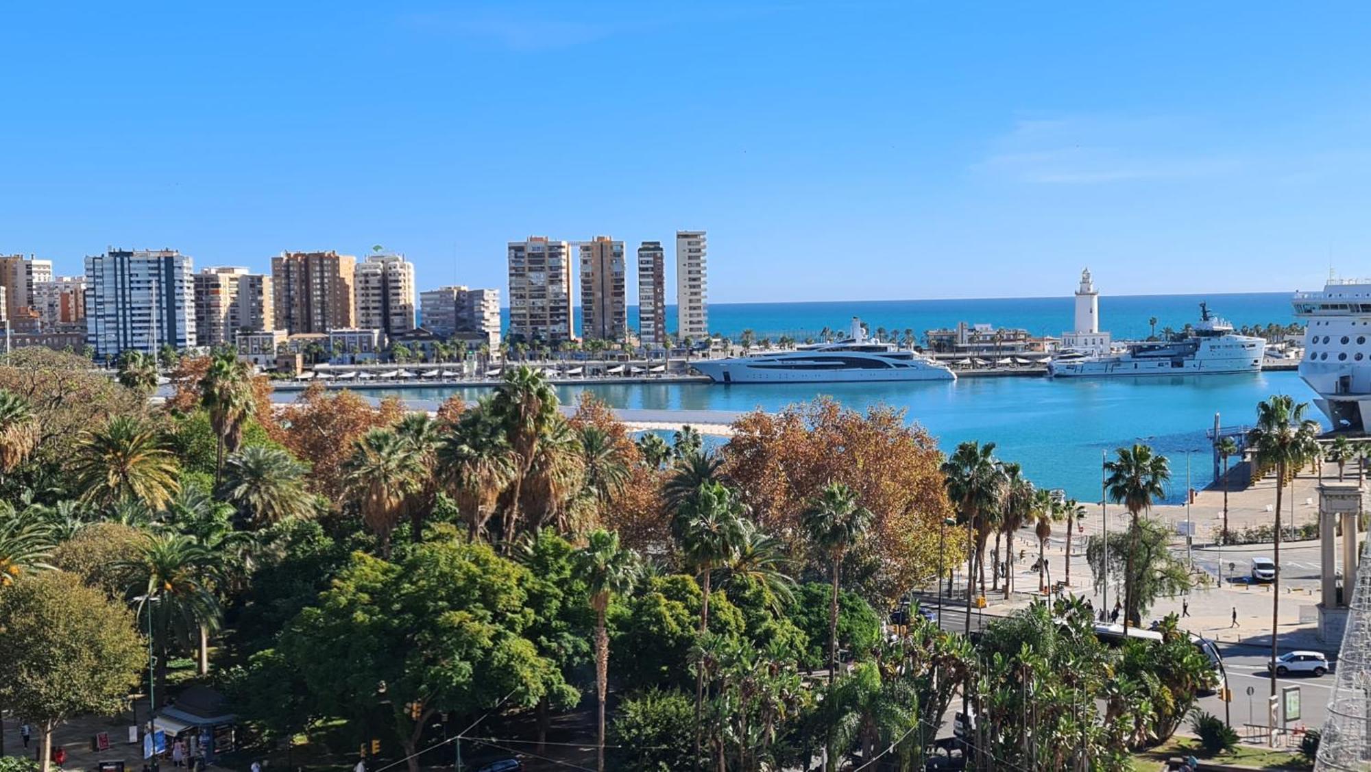 Penthouse With Solarium In The Center Of Malaga-Atico Con Solarium En El Centro De Malaga Apartment Ngoại thất bức ảnh